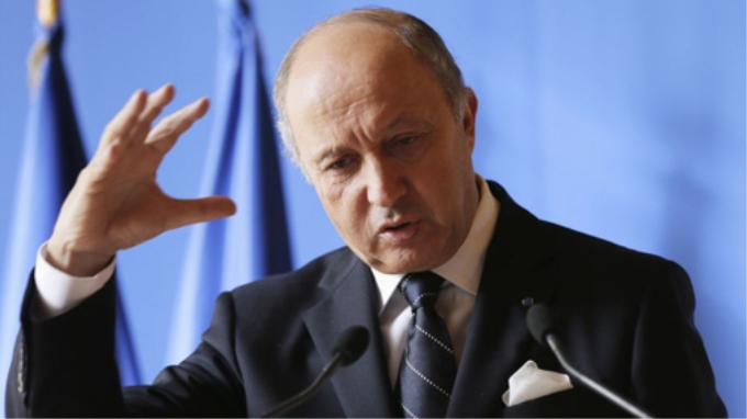 Bộ trưởng ngoại giao Pháp Laurent Fabius (Ảnh: Reuters)