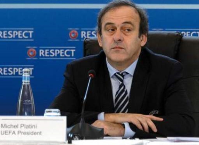 Chủ tịch UEFA, Michel Platini - Ảnh Getty