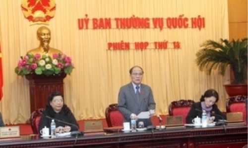 Ủy ban Thường vụ Quốc hội cho ý kiến 2 dự án luật