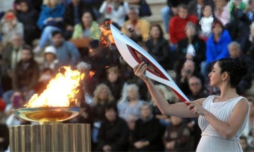 Ngọn đuốc Olympic Sochi chính thức được phóng lên Vũ trụ