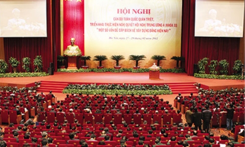 Hướng dẫn việc kiểm điểm tự phê bình và phê bình năm 2013 gắn với thực hiện Nghị quyết Trung ương 4 (khóa XI)