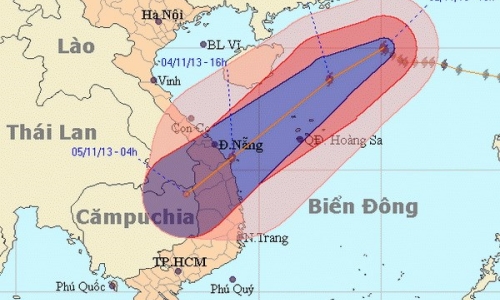 Bão số 12 có thể gây gió giật cấp 16,17