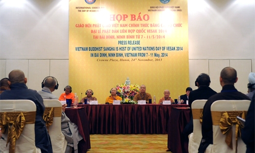 Việt Nam đăng cai tổ chức Đại lễ Phật đản Liên hợp quốc-Vesak 2014