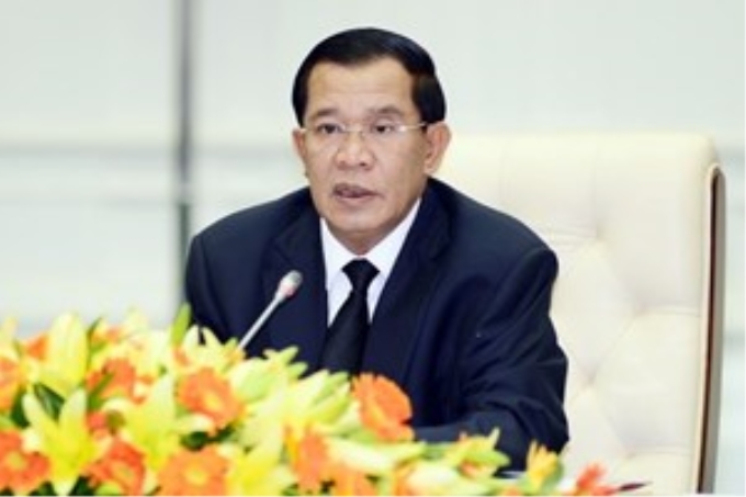 Thủ tướng Campuchia Hun Sen. (Nguồn: AFP/TTXVN)