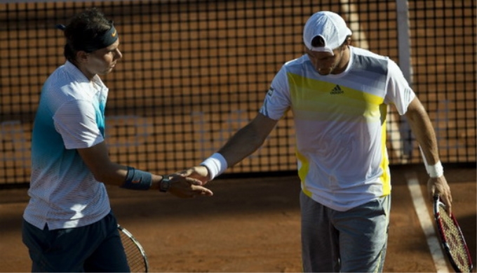 Nadal và Monaco thẳng tiến. (Nguồn: AFP)