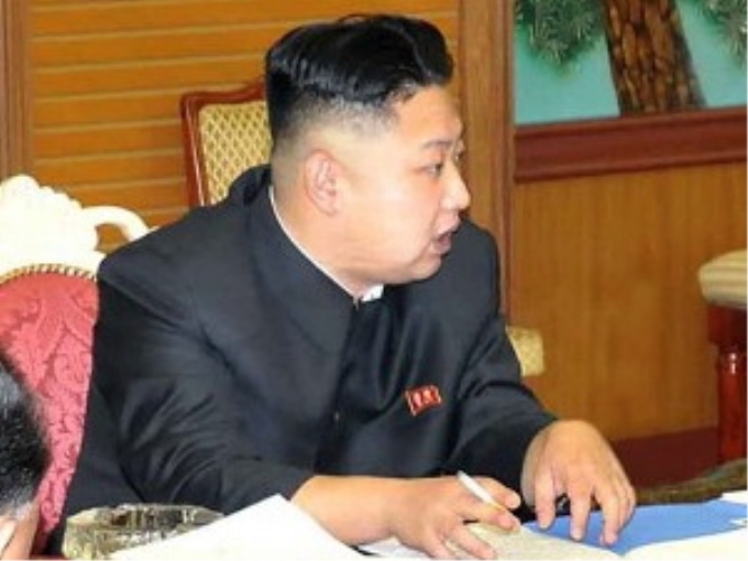 Nhà lãnh đạo Triều Tiên, Kim Jong-un.