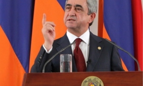 Ông Serzh Sarksyan tái đắc cử tổng thống Armenia