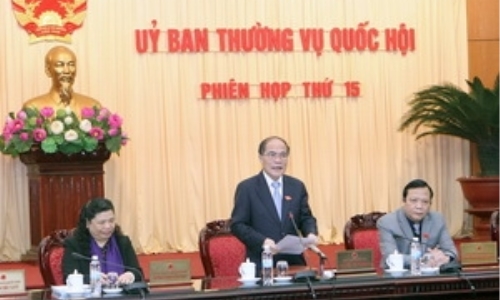 Khai mạc phiên họp 15 Ủy ban Thường vụ Quốc hội