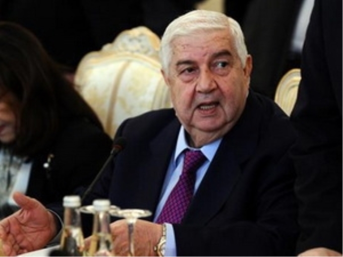 Ngoại trưởng Syria Walid al-Muallem. (Nguồn: AFP)