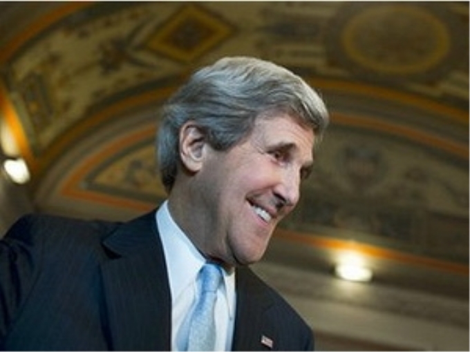 Tân Ngoại trưởng Mỹ John Kerry. (Nguồn: AFP)