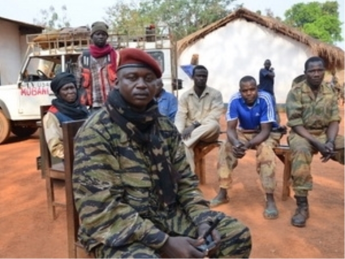 Một số thành viên của lực lượng phiến quân Seleka. (Nguồn: Getty)