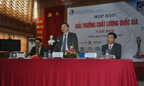 67 doanh nghiệp nhận giải thưởng Chất lượng Quốc gia năm 2012