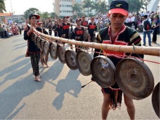 Khai mạc Lễ hội cà phê Buôn Ma Thuột lần thứ 4-2013. (Ảnh: Thành Hà/TTXVN)