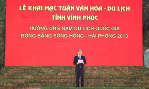 Khai mạc Tuần Văn hóa - Du lịch tỉnh Vĩnh Phúc 2013