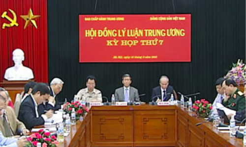 Kỳ họp thứ 7 Hội đồng Lý luận Trung ương