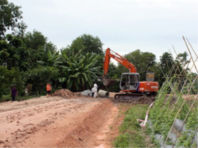 Các dự án giao thông nông thôn ở xã Tân Thông Hội (Củ Chi, TP Hồ Chí Minh) đã phát huy hiệu quả - Ảnh: daidoanket.vn