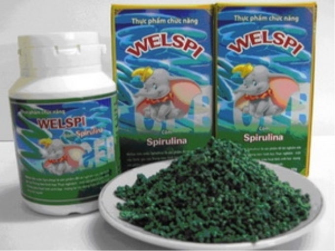 Cốm tảo Spirulina. Ảnh minh họa. (Nguồn: daibieunhandan)