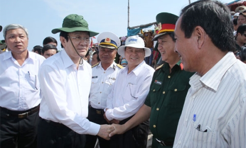 Chủ tịch nước thăm quê hương Hải đội Hoàng Sa
