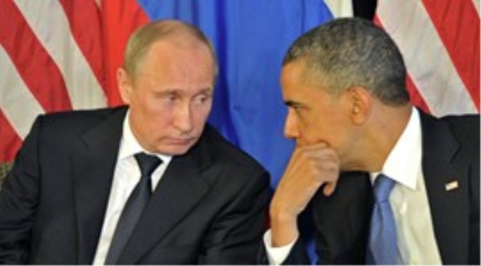 Tổng thống Nga Putin và Tổng thống Mỹ Obama (Ảnh: RIA)