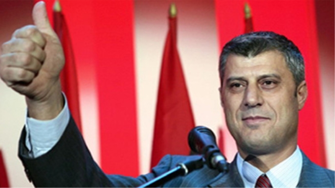 Ông Hashim Thaci, người đứng dầu chính quyền Kosovo (ảnh: preseurop)