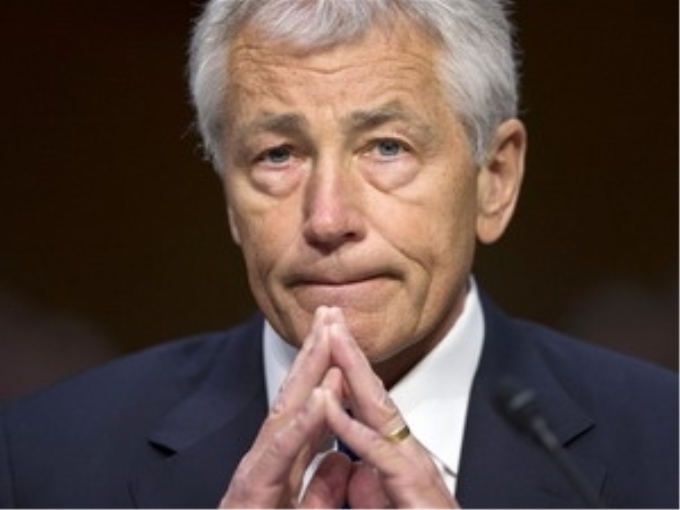 Bộ trưởng Quốc phòng Mỹ Chuck Hagel. (Nguồn: AP)