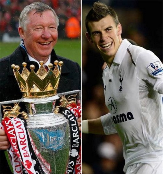 Sir Alex và Bale được vinh danh. (Nguồn: Getty)