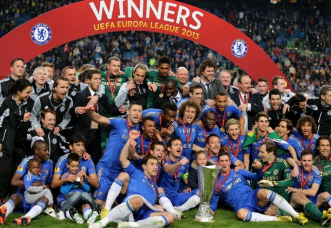 Chelsea - Nhà vô địch Europa League 2013.