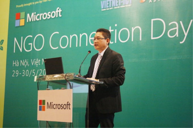 Ông Vũ Minh Trí - Tổng giám đốc Microsoft Việt Nam.