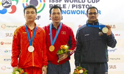 Bắn súng Việt Nam tìm 'vàng' ở Issf World Cup Munich 2013