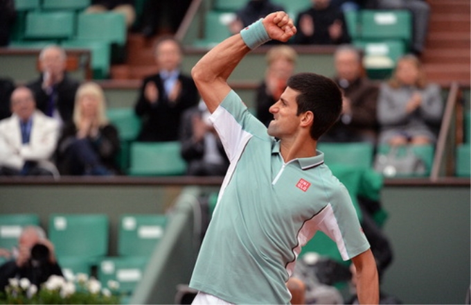 Novak Djokovic khởi đầu thuận lợi tại Roland Garros 2013.