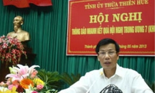 Thừa Thiên-Huế thông báo kết quả Hội nghị TW 7