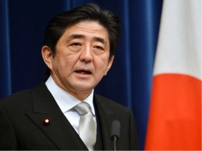 Thủ tướng Nhật Bản Shinzo Abe. (Nguồn: AP)