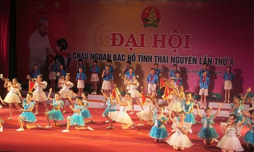 Thái Nguyên: Đại hội Cháu ngoan Bác Hồ toàn tỉnh lần thứ X