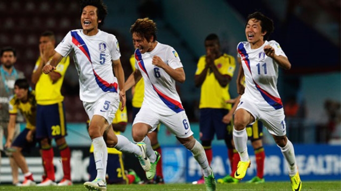 U20 Hàn Quốc giành vé vào tứ kết. (Nguồn: Getty Images)