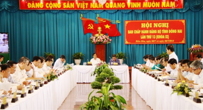 Hội nghị Ban Chấp hành Đảng bộ tỉnh Đồng Nai lần thứ 13 (Khoá IX)