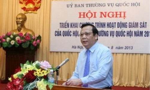 Triển khai chương trình giám sát của Quốc hội 2014