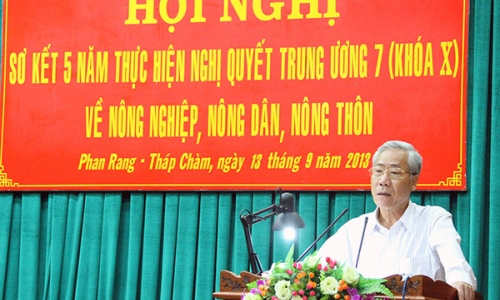 Ninh Thuận: Phát triển nông nghiệp, nông thôn theo hướng hiện đại, bền vững