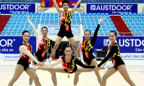 Bế mạc giải Bóng chuyền bãi biển và Aerobic toàn quốc 2013