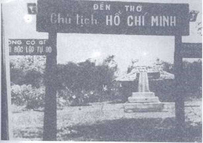 Toàn cảnh Đền thờ Chủ tịch Hồ Chí Minh năm 1971