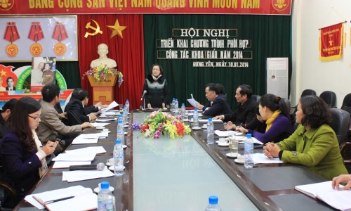 Hưng Yên: Triển khai Chương trình phối hợp công tác khoa giáo năm 2014