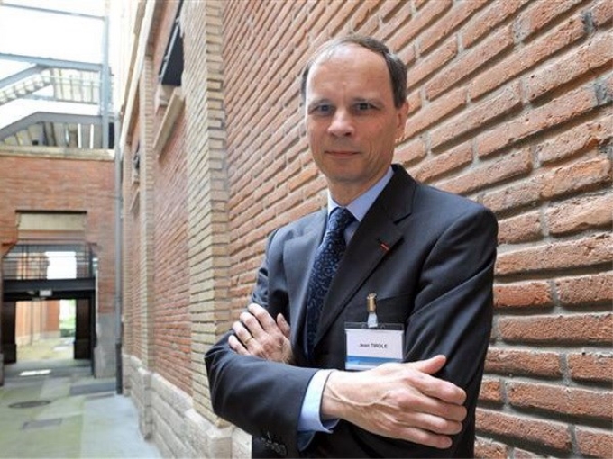 Nhà kinh tế học người Pháp Jean Tirole. (Nguồn: AFP)