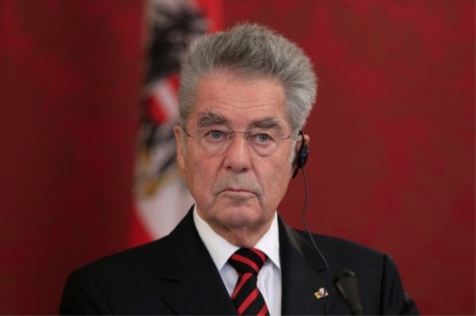 Tổng thống Cộng hòa Áo Heinz Fischer. (Nguồn: AFP)