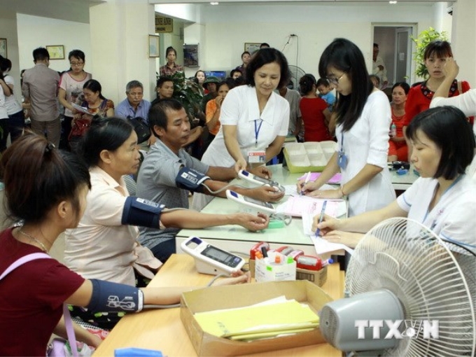 Bệnh viện Tim Hà Nội - mô hình hoạt động hiệu quả theo cơ chế tự chủ tài chính, xã hội hóa y tế. (Ảnh: Dương Ngọc/TTXVN)