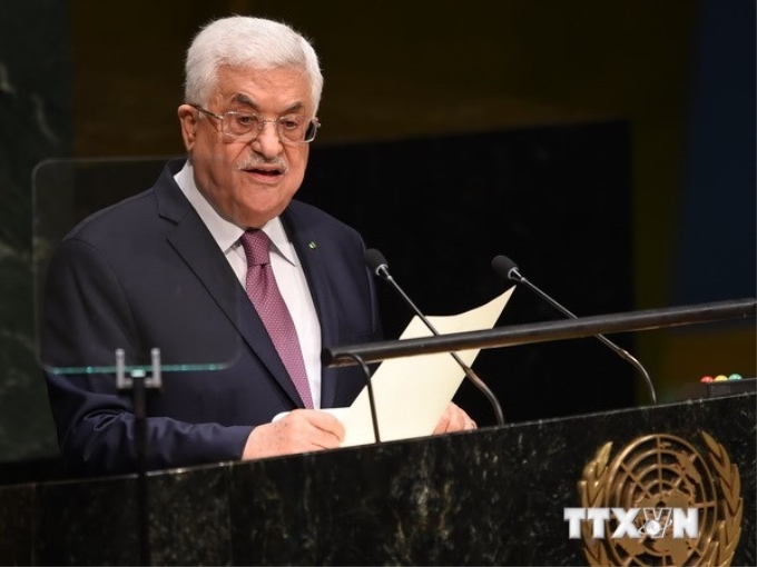 Tổng thống Palestine Mahmoud Abbas. (Nguồn: AFP/TTXVN)