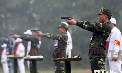 Quân đội Việt Nam đăng cai giải bắn súng quân dụng ASEAN 2014