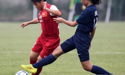 U19 nữ Việt Nam giành 3 điểm đầu tiên tại vòng loại U19 nữ châu Á