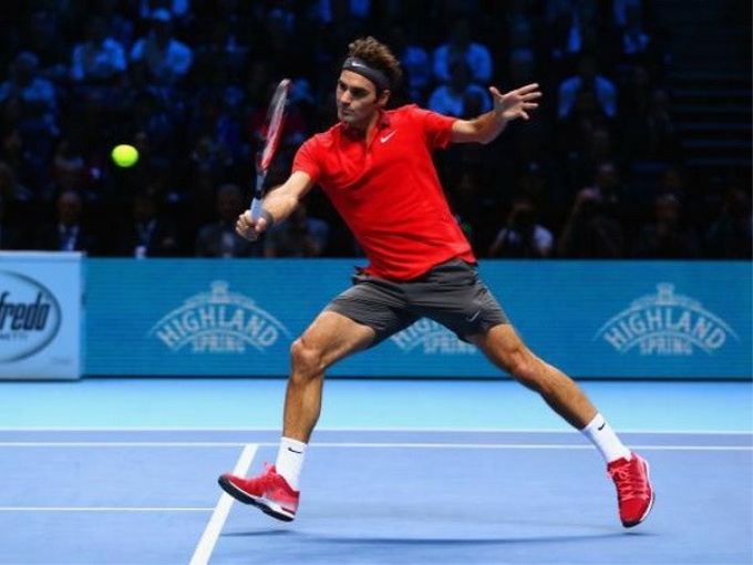 Federer "tốc hành" vào bán kết. (Nguồn: Getty Images)