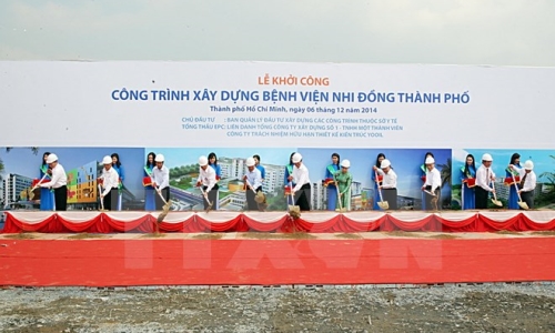 Khởi công xây Bệnh viện Nhi Đồng TP.HCM