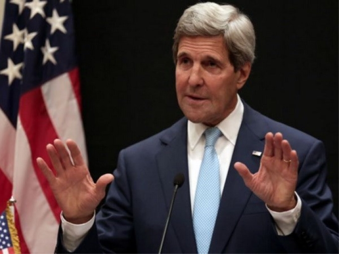 Ngoại trưởng Mỹ John Kerry. (Nguồn: AP)