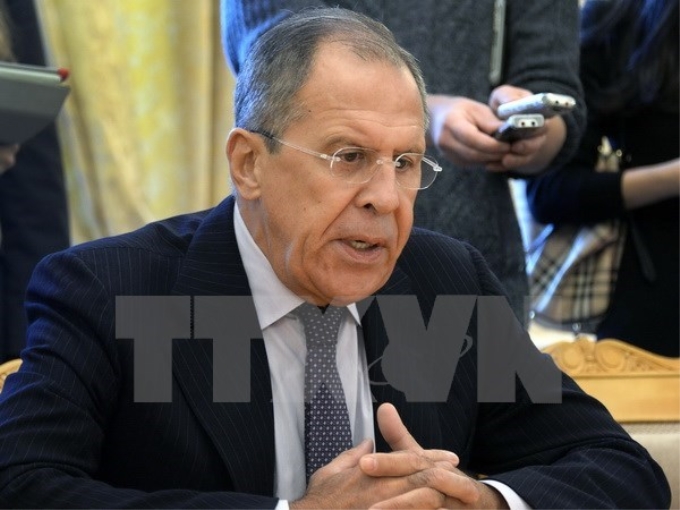 Ngoại trưởng Nga Sergei Lavrov. (Nguồn: AFP/TTXVN)